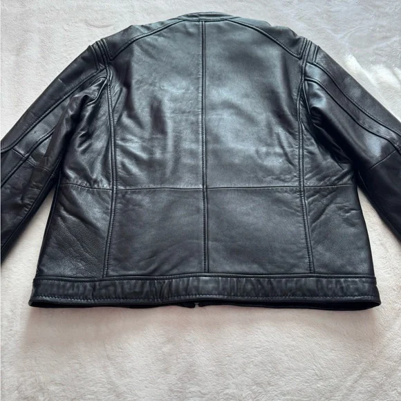 Willson Black Leather Jacket